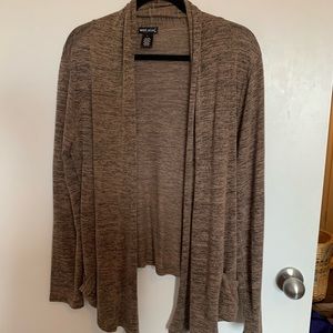 Brown cardigan
